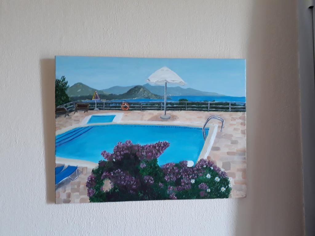 Stelios Apartments Ísztro Kültér fotó